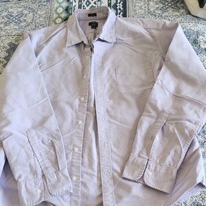 J. Crew Light Purple Flex Oxford Shirt
